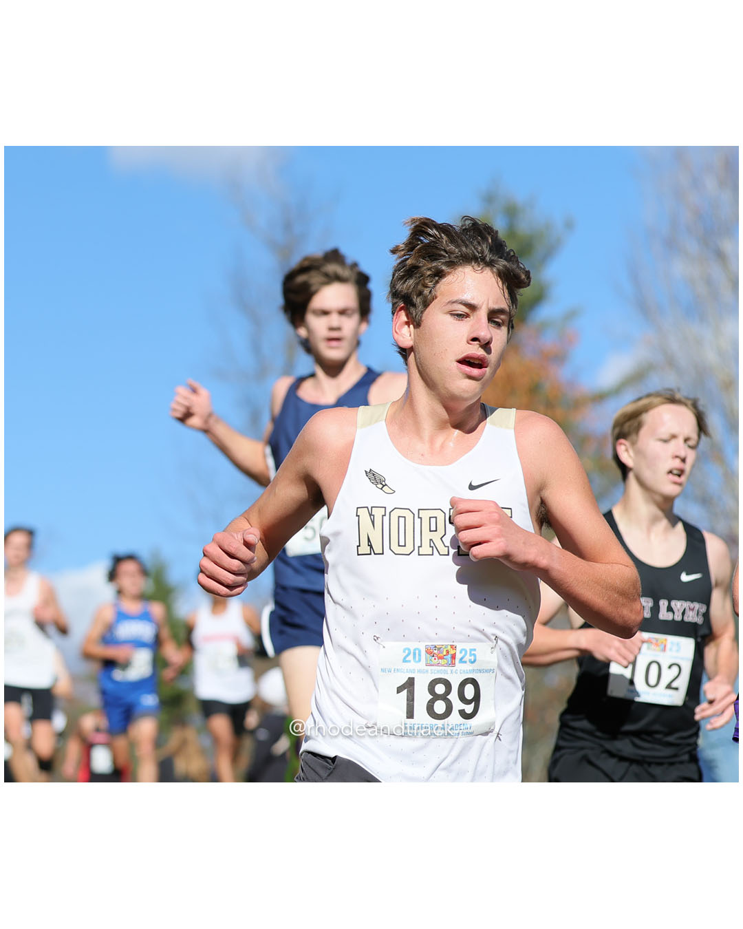 Gavin Shipperley, North Kingstown High School, P47, 17:22.43 - New England Cross Country State Championship - Thetford Vt - November 8, 2025 File: ./dir-2-Boys-Championship/251108-2025-New England-Cross-Country-Championships-Thetford-VT-479-296A8258.jpg Gavin Shipperley, North Kingstown High School, P47, 17:22.43 - New England Cross Country State Championship - Thetford Vt - November 8, 202…